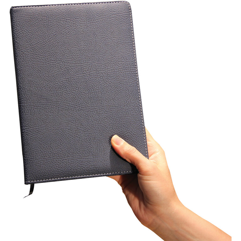 Libreta texturi en mano