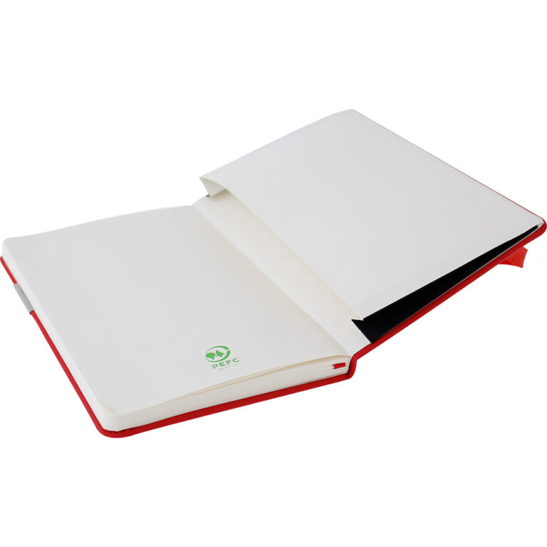 LIbreta Peach Mediana Roja Sobre