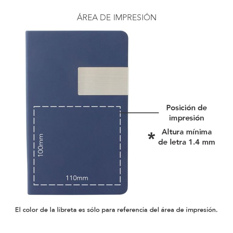 Libreta peach impresion