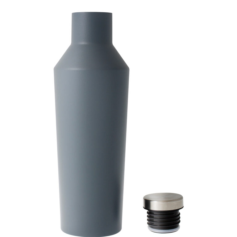 Anfora Cava Gris Destapada